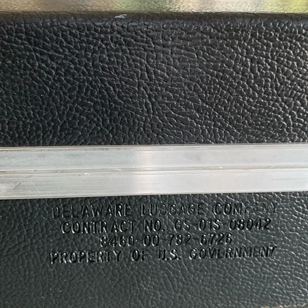 Vintage Hardside Attache Case